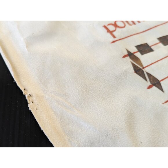 Large Medieval 20 x 26" Antiphonal Religious Music Sheet, Statuit ei Dominus - Picture 9 of 10